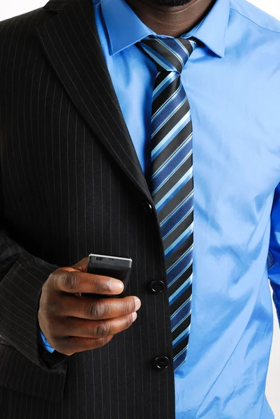 Business man using mobile phone — Stock Photo, Image