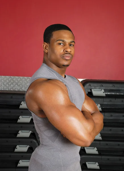 Afro-Amerikan fitness eğitmeni