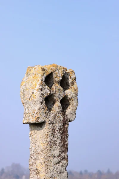 Velmi starý kříž templářů — Stock fotografie