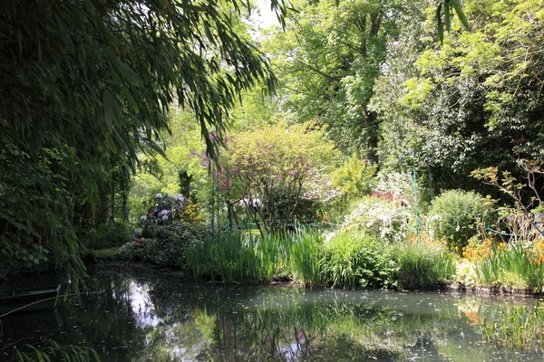 Rzeka w ogrodzie — Zdjęcie stockowe
