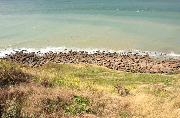 Landschaft der Opalküste in Frankreich — Stockfoto
