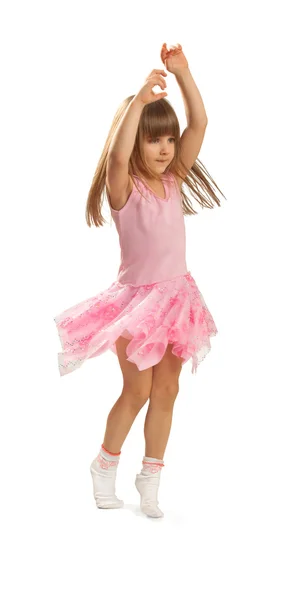 Petite fille dansant — Photo