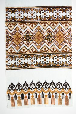 Ukrainian embroidery clipart