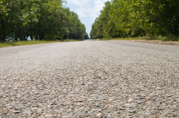 Yol asfalt ile — Stok fotoğraf