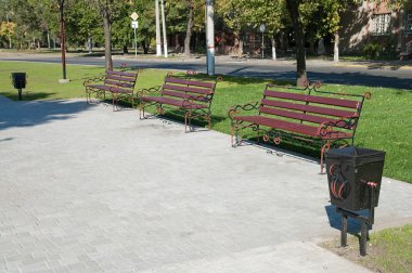 Yaz aylarında Park