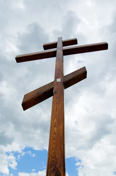 Ortodoxní kříž — Stock fotografie