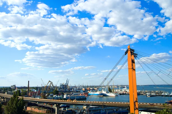 Marine port in Odessa — Stock Photo, Image