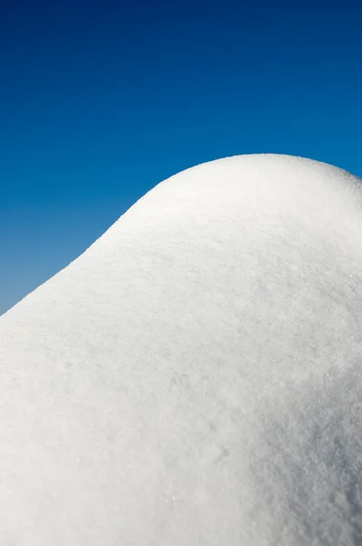 Snö och himmel — Stockfoto