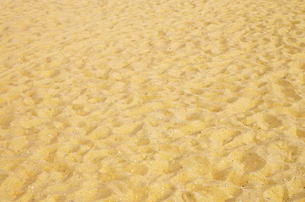 Textur des gelben Sandes — Stockfoto