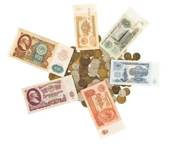 Pieniądze z ZSRR — Zdjęcie stockowe