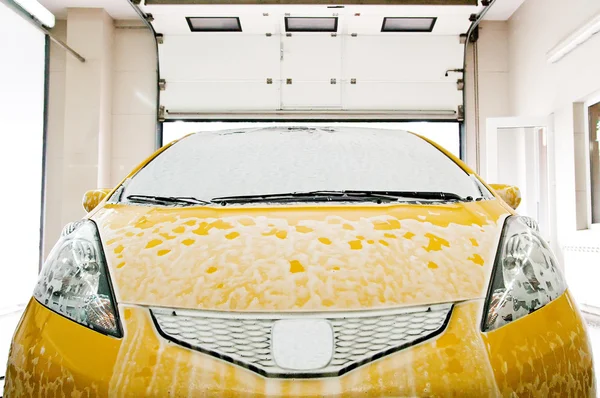 Washing the car — Stock Photo, Image