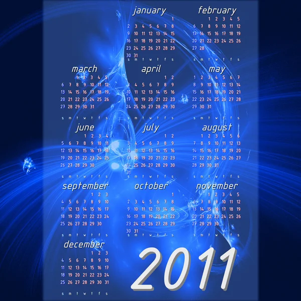 stock image Calendar 2011