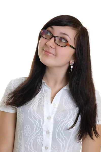 Κορίτσι με τα γυαλιά — Φωτογραφία Αρχείου