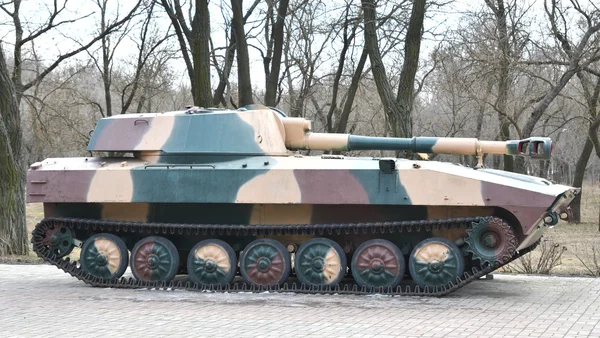 Tank in museum — Stock Photo, Image