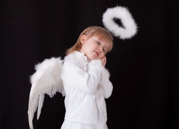 Pequeno anjo adormecido — Fotografia de Stock