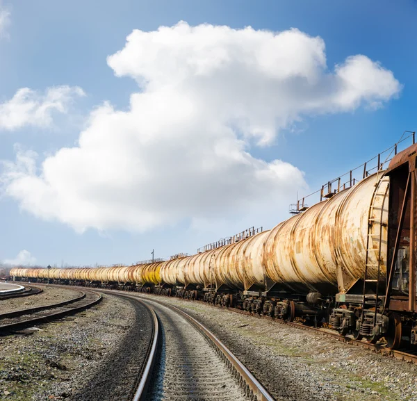 stock image Rusty train wagons