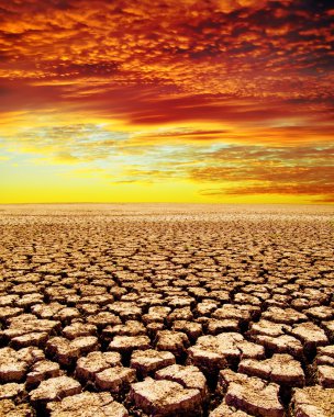 Drought land clipart