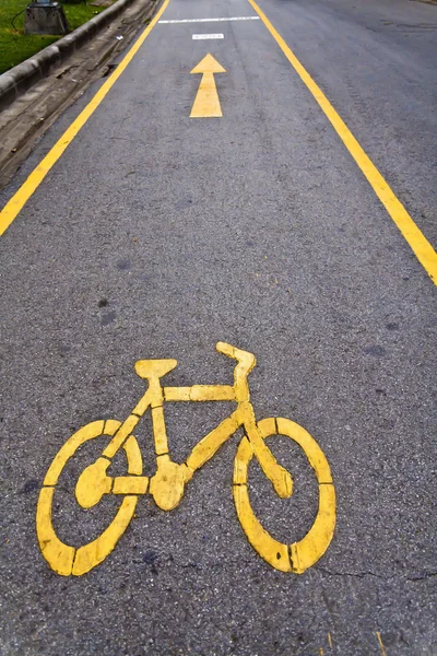 Велосипедная дорожка — стоковое фото