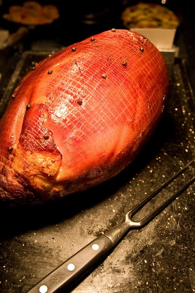 stock image Ham Breakfast ham on bone