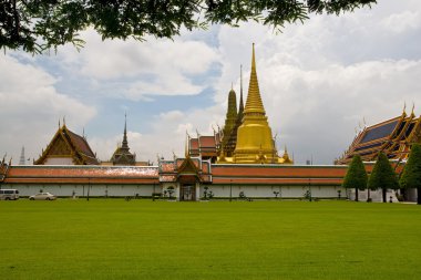 WAT phra kaew: bangkok, Tayland Kraliyet Tapınağı