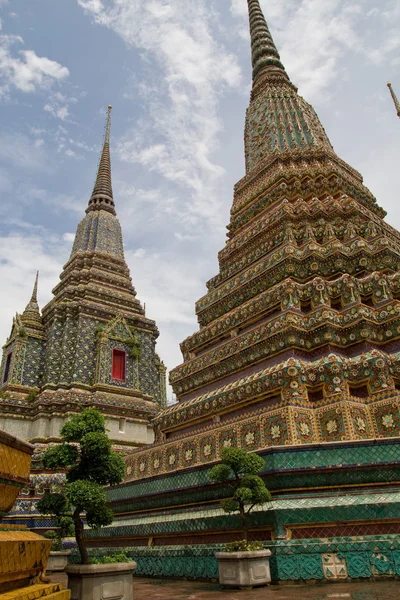 Wat Phra Kaew: El templo real de Bangkok, Tailandia — Foto de Stock