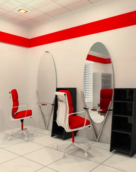 Workplace in salon of beauty — Stock Photo, Image