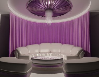 tavan ve lüks iç kanepe perde