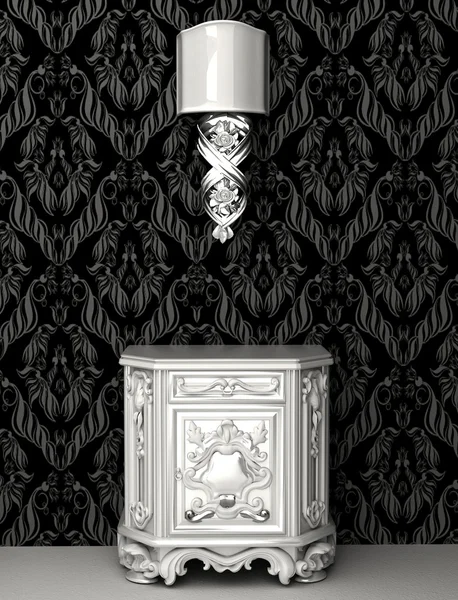 Barockstil im königlichen Interieur — Stockfoto