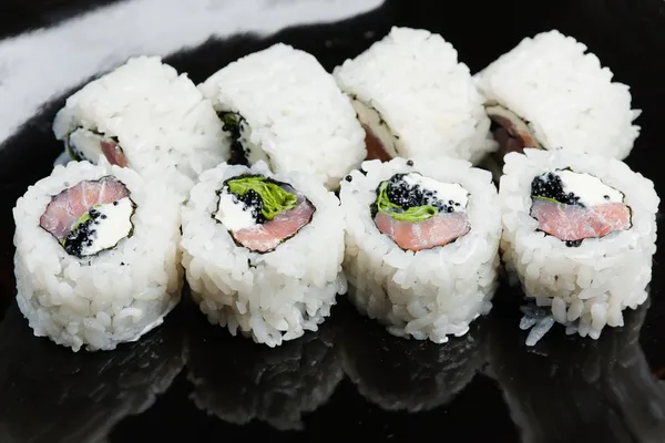 プレート上の寿司 — ストック写真