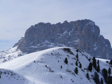 Mountain in Dolomites clipart