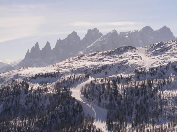 Uitzicht op de bergen in Italië — Stockfoto