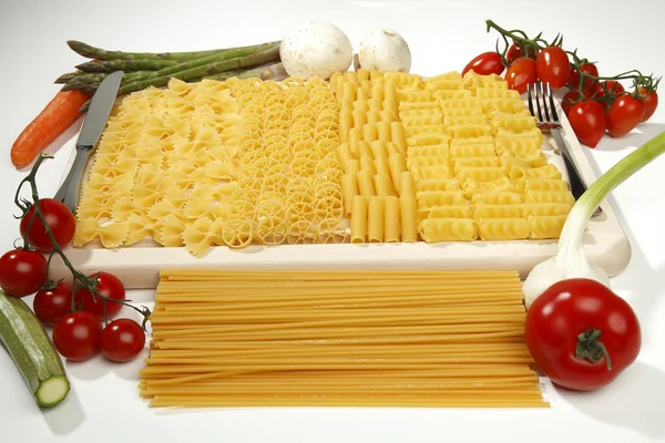 Pastas italianas — Foto de Stock