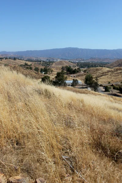 stock image Distant View of Lake Elsinore, California