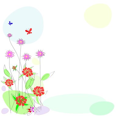 Flowers. clipart