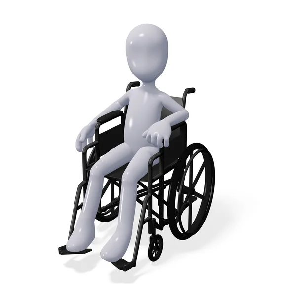 Invalidní vozík Stock Snímky
