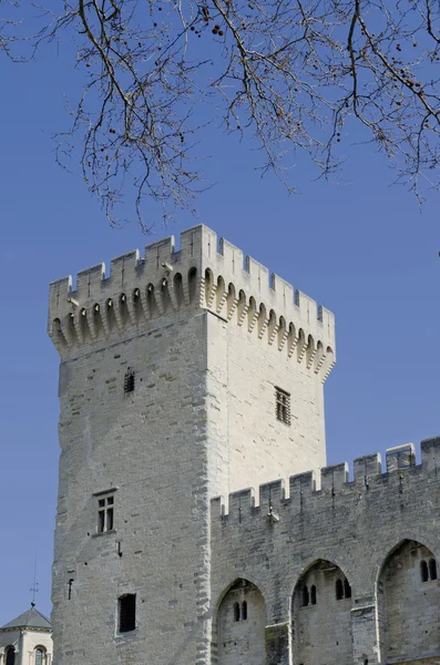 Popes palace tower in Avignon — Stock Photo, Image