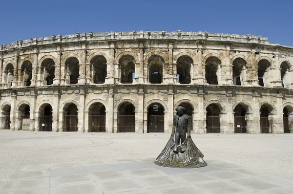 Starożytne arenach miasta Nîmes — Zdjęcie stockowe