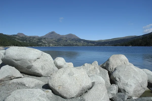 Paisaje Lago Montaña — Foto de Stock