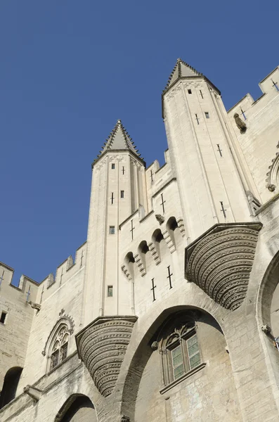 Palácio dos papas em Avignon — Fotografia de Stock