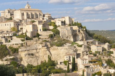 Gordes Provence eski tepe Köyü