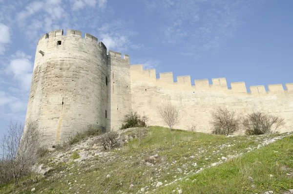 ヴィルヌーヴ レ アヴィニョンの中世の要塞 — ストック写真