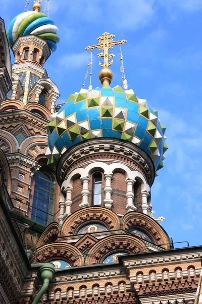 stock image Church of the Savior on Spilled Blood, St. Petersburg, Russia