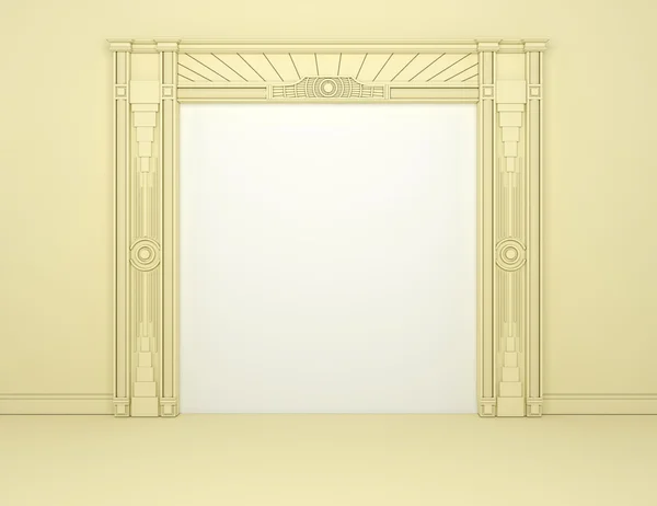 Klassisches Portal mit Säulen und Arkaden — Stockfoto