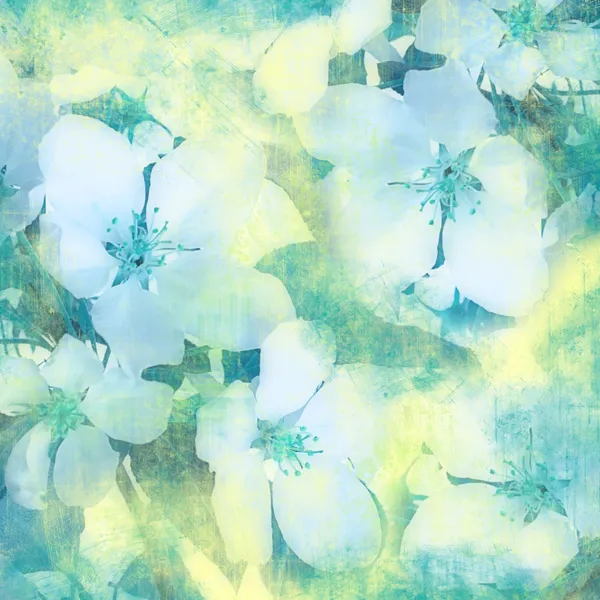 Virág szüreti háttér Stock Kép
