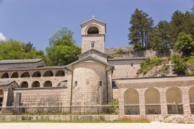 Cetinje. Virgin Monastery clipart