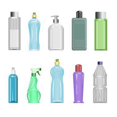Plastic Bottles Set 5