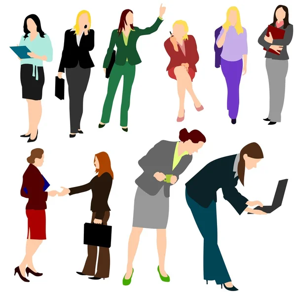 Επιχειρήσεων γυναικών Νο.1. — Διανυσματικό Αρχείο