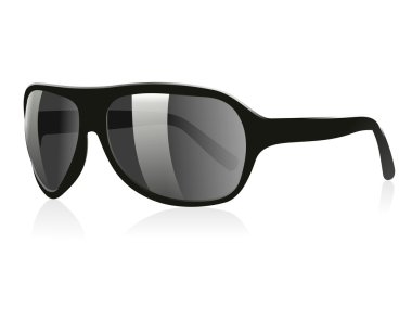 3D Sun Glasses 02 clipart