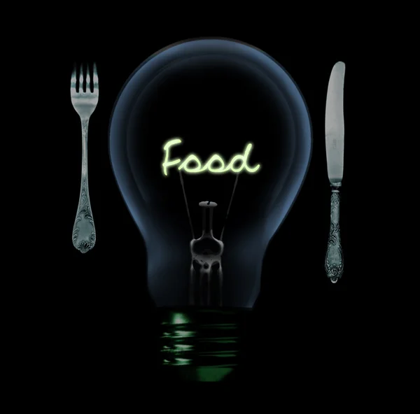 Jedzenie koncepcja energie — Zdjęcie stockowe