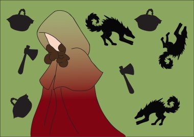 Little Red Riding Hood clipart